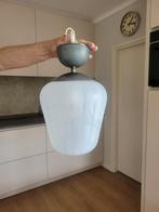Oude schoollamp, Ophalen, Gebruikt, Glas, Minder dan 50 cm