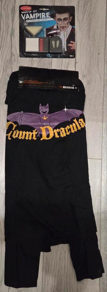 Dracula/Vampier Pak (5-8j) + Schminkset - Nieuw! beschikbaar voor biedingen
