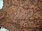 Antiek kleed, tafelkleed met mooie afbeeldingen, Antiek en Kunst, Antiek | Kleden en Textiel, Ophalen of Verzenden