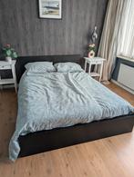 Ikea malm bed 140x200cm, Huis en Inrichting, Ophalen, Gebruikt, Bruin, Tweepersoons