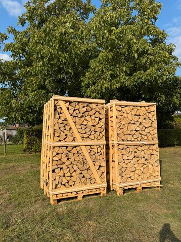 Beukenhout ovengedroogd – 2 kratten incl. levering beschikbaar voor biedingen