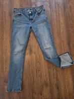 Mooie slim fit jeans met split - Maat 30/32, Blauw, Ophalen of Verzenden, W30 - W32 (confectie 38/40), Gedragen