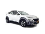 Hyundai KONA 1.6 GDI HEV Fashion (INCL-BTW) Aut. *NAVI-FULLM, Auto's, Stof, Gebruikt, Wit, Origineel Nederlands