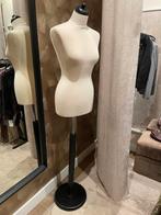 Paspop stof zwarte voet hout, Ophalen, Zo goed als nieuw