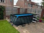 Bestway zwembad 4x2 incl zandfilterpomp en warmtepomp., Tuin en Terras, Zwembad-toebehoren, Ophalen, Zo goed als nieuw