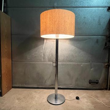 Vintage jaren 60 70 Staff Leuchten vloerlamp chroom beschikbaar voor biedingen