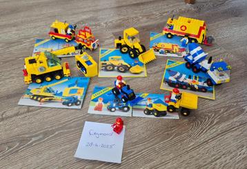 Lego Werkvoertuigen beschikbaar voor biedingen