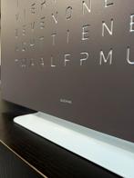 Nieuw Qlocktwo Woordklok Design klok Espresso, Wandklok, Nieuw, Ophalen of Verzenden, Qlocktwo