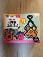 Haakpakket granny square bag nieuw, Ophalen of Verzenden, Zo goed als nieuw, Haken, Wol of Garen