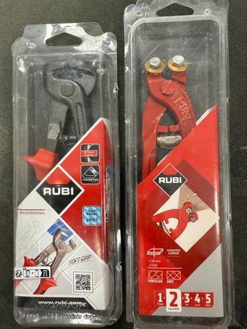 RUBI Tegelkniptang Set - Nieuw beschikbaar voor biedingen