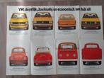 VW Volkswagen en Audi levringsprogramma, oa kever T2 ca1972, Ophalen of Verzenden, Zo goed als nieuw, Volkswagen