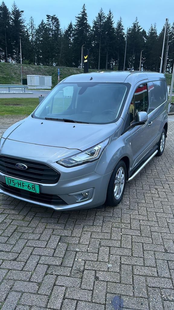 Ford Transit Connect L1 1.5 120pk Aut 2022 Lease overname, Auto's, Bestelauto's, Particulier, Ford, Diesel, Euro 6, Automaat, Origineel Nederlands