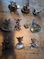10 tinnen elfjes beeldjes, Antiek en Kunst, Antiek | Tin, Ophalen of Verzenden