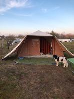 De Waardtent Albatros zandkleurig, Caravans en Kamperen, Ophalen, Gebruikt, Tot en met 4