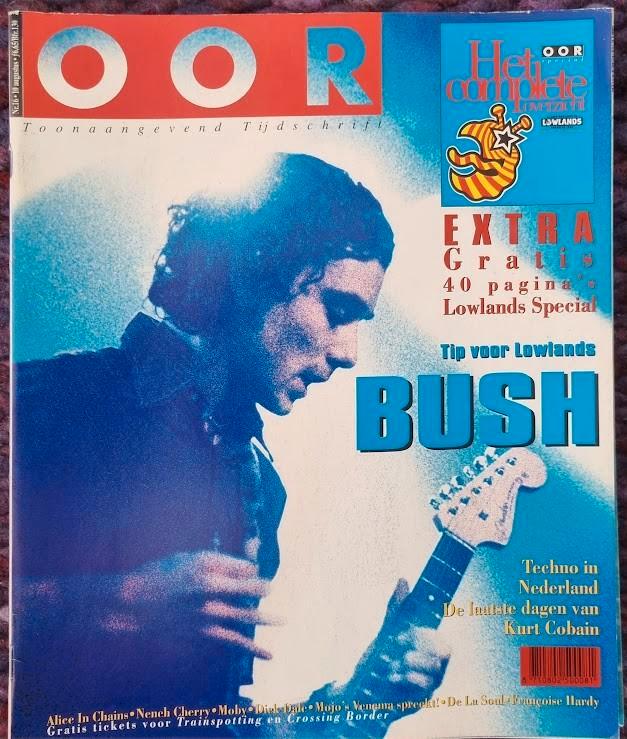 OOR 16-1996 Bush Neneh Cherry Alice in Chains De La Soul, Boeken, Tijdschriften en Kranten, Zo goed als nieuw, Muziek, Film of Tv