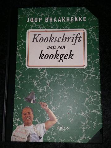 Kookschrift van een kookgek - Joop Braakhekke beschikbaar voor biedingen