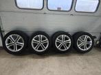 Audi Q5 Set 235/55R19 Origineel, Auto-onderdelen, Banden en Velgen, Gebruikt, Banden en Velgen, 235 mm, Personenwagen