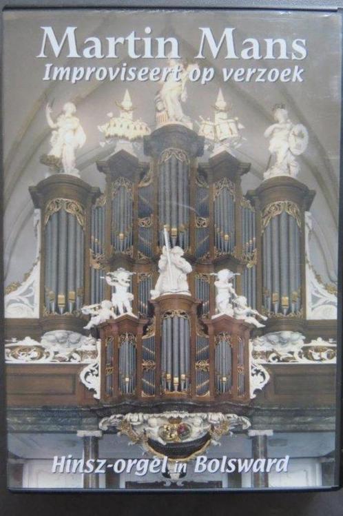 Cd en dvd orgel Martin Mans improviseert op verzoek Bolsward, Cd's en Dvd's, Cd's | Religie en Gospel, Zo goed als nieuw, Koren of Klassiek