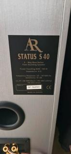 2x AR Status S40 Vloerstaande Speakers, Audio, Tv en Foto, Luidsprekers, Overige merken, Gebruikt, Ophalen of Verzenden, 120 watt of meer