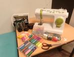 Naaimachine in uitstekende staat + accessoires, Ophalen of Verzenden, Zo goed als nieuw, Naaimachine, Overige merken