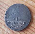 Duitsland Brandenburg-Pruissen 1 stuber 1772 A Friedriech II, Ophalen of Verzenden, Duitsland, Losse munt