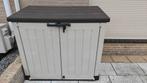 Kast voor twee grote afvalcontainers, Tuin en Terras, Bergingen en Tuinkasten, Ophalen, Zo goed als nieuw, Kunststof