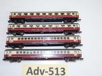 Adv-513 N Spoor TEE/IC Personenwagons 8160/63 Fleischmann, Gebruikt, Gelijkstroom, Fleischmann, Wagon