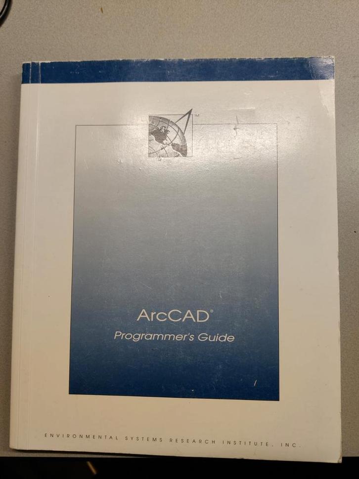 ArcCAD Programmer's Guide - Programmeergids, Boeken, Techniek, Ophalen of Verzenden