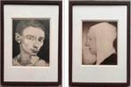 Jan Mankes 1889-1920 / Zelfportret Jan Mankes en zijn Moeder, Ophalen of Verzenden