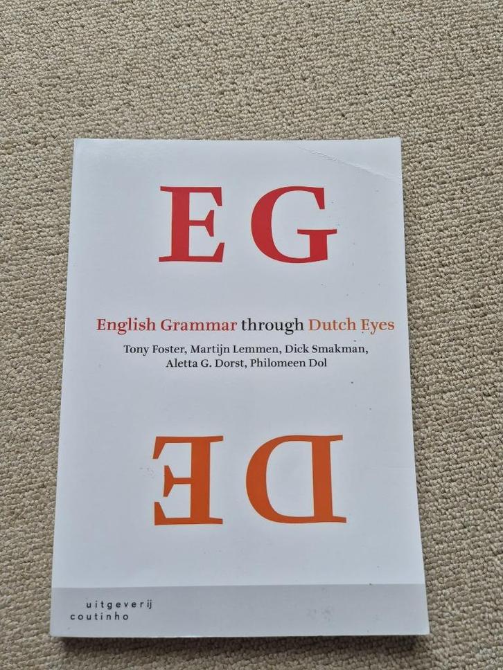 English Grammar through Dutch Eyes, Boeken, Studieboeken en Cursussen, Zo goed als nieuw, WO, Ophalen of Verzenden