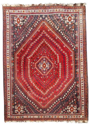 Perzisch tapijt shiraz 305x215 wollen vloerkleed iran beschikbaar voor biedingen