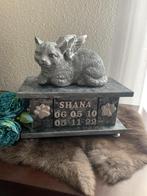 Poezenbeeld met of zonder vleugels op urn als set te koop, Dieren en Toebehoren, Ophalen of Verzenden, Nieuw