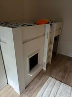 De Reno Halfhoogslaper Wit (90x200), Ophalen of Verzenden, Zo goed als nieuw, Halfhoogslaper