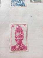 Cameroun Postzegel - Vrouw met traditionele hoofdtooi, Ophalen of Verzenden, Overige landen, Gestempeld