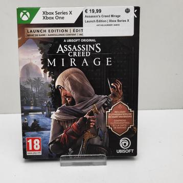 Xbox Series X Assasins Creed Mirage Launch Edition beschikbaar voor biedingen
