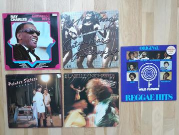 Ray Charles,Tina Turner,Labelle,Pointer Sisters,Reggae Hits beschikbaar voor biedingen