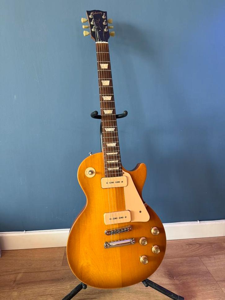 Gibson Les Paul Studio 60’s Tribute 2011 P90 Honeyburst, Muziek en Instrumenten, Snaarinstrumenten | Gitaren | Elektrisch, Zo goed als nieuw