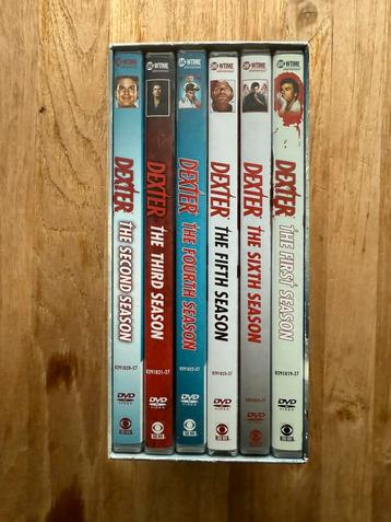 Dvd dexter the complete tv serie seizoen 1 - 6 box NL versie beschikbaar voor biedingen