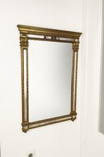 Vintage Deknudt spiegel bladgoud, Gebruikt, 50 tot 75 cm, Ophalen of Verzenden, 50 tot 75 cm