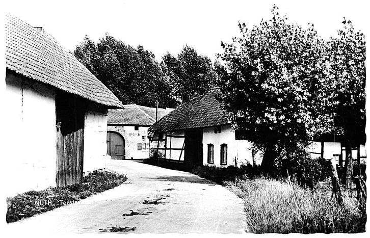 970492 Nuth Limburg 1961 Terstraeten Niet Gelopen, Verzamelen, Ansichtkaarten | Nederland, Gelopen, Limburg, 1960 tot 1980, Ophalen of Verzenden