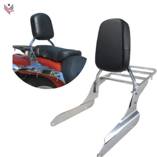 Motorfiets Sissy Bar Rugleuning met Bagage Rack, Motoren, Accessoires | Overige, Nieuw, Verzenden