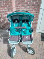 Dubbele Duo tweeling buggy / wandelwagen, Kinderen en Baby's, Tweelingen en Meerlingen, Ophalen, Gebruikt, Kinderwagen of Buggy