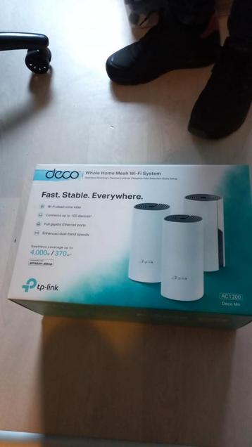 TP-Link Deco M4 Mesh WiFi Systeem beschikbaar voor biedingen