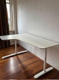 Hoekbureau Ikea Bekant wit 160x110 - afbeelding 5