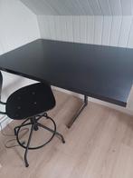 Bureaublad zwart Ikea Vika amon € 9 !!, Ophalen, Gebruikt, Bureau