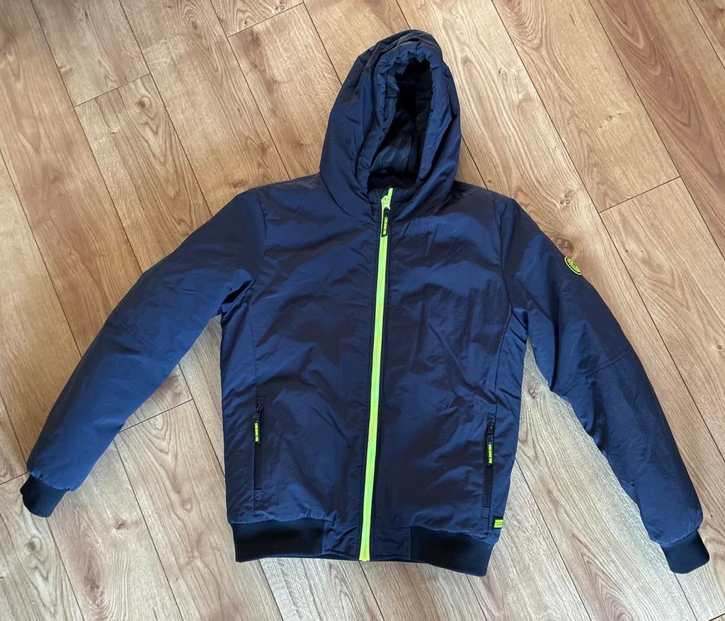 Cars Jeans Jas - Maat 176/188, Kleding | Heren, Jassen | Winter, Ophalen of Verzenden, Zo goed als nieuw, Overige maten, Blauw