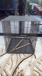 Vogel kooi/honden kooi reiskooi, Dieren en Toebehoren, Vogels | Hokken en Kooien, Ophalen, Zo goed als nieuw, Metaal, Vogelkooi