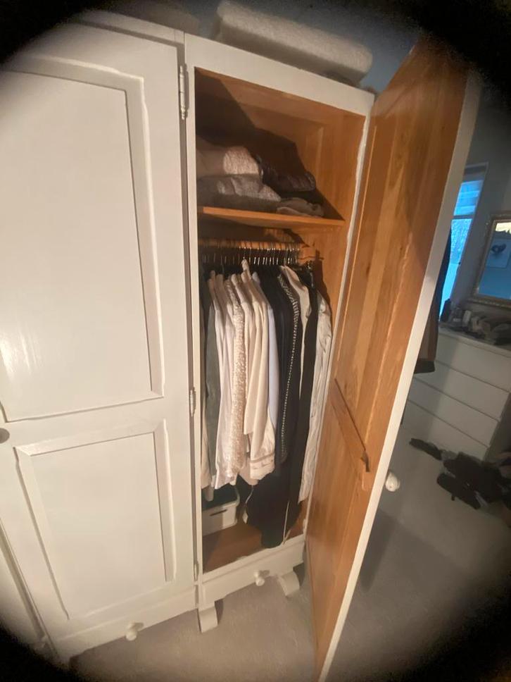 Mooie Kledingkast - Veel Opbergruimte! Massief eiken, Huis en Inrichting, Kasten | Kledingkasten, Gebruikt, 150 tot 200 cm, 150 tot 200 cm