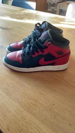 Jordan 1 mid maat 36, Ophalen of Verzenden, Rood, Sneakers of Gympen, Zo goed als nieuw