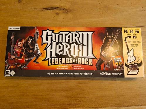 Guitar Hero III: Legends of Rock Bundle, PC, Zgan, compleet, Spelcomputers en Games, Games | Pc, Zo goed als nieuw, Muziek, 1 speler